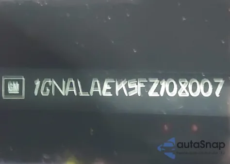 2015 Chevrolet Equinox Ls z USA, uszkodzony, nr VIN 1GNALAEK5FZ108007